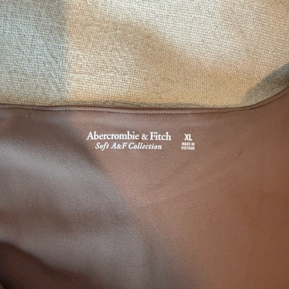Abercrombie & Fitch Square Neck Bodysuit | Light Brown | Size XL - Picture 3 of 3